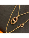 Small Farandole Pendant Necklace Rose Gold - HERMES - BALAAN 6