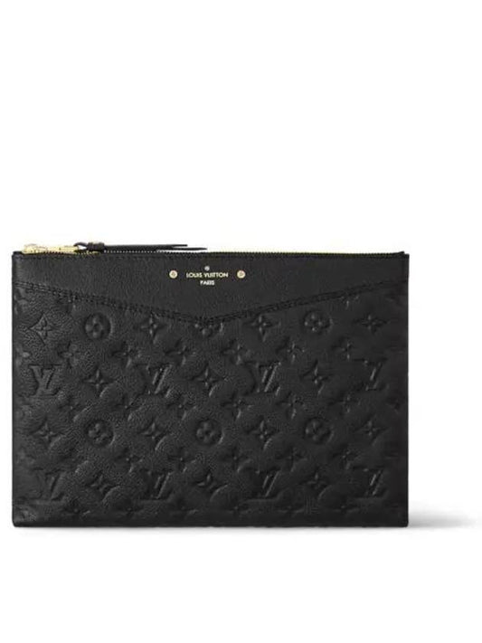 Monogram Daily Empreinte Pouch Bag Black - LOUIS VUITTON - BALAAN 2