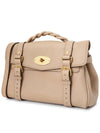 Alexa Medium Heavy Grain Tote Bag Beige - MULBERRY - BALAAN 3