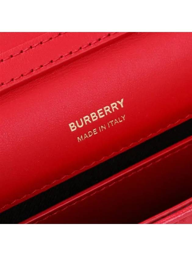 Lola Quilted Shoulder Bag Red - BURBERRY - BALAAN 7