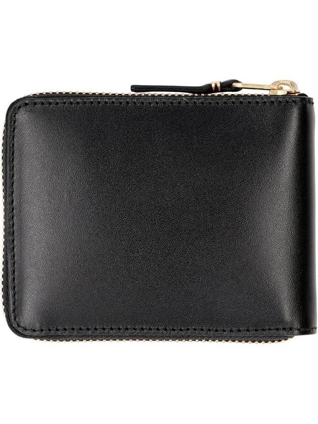 Comme Des Garçons Leather Zip Around Wallet - COMME DES GARCONS - BALAAN 3