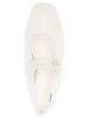 Casi Myra Mary Jane Flat Shoes White - CAMPER - BALAAN 5