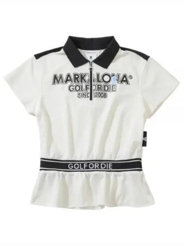 Draw Zip Polo MLW 4B AP04 0001 Women s - MARK & LONA - BALAAN 1