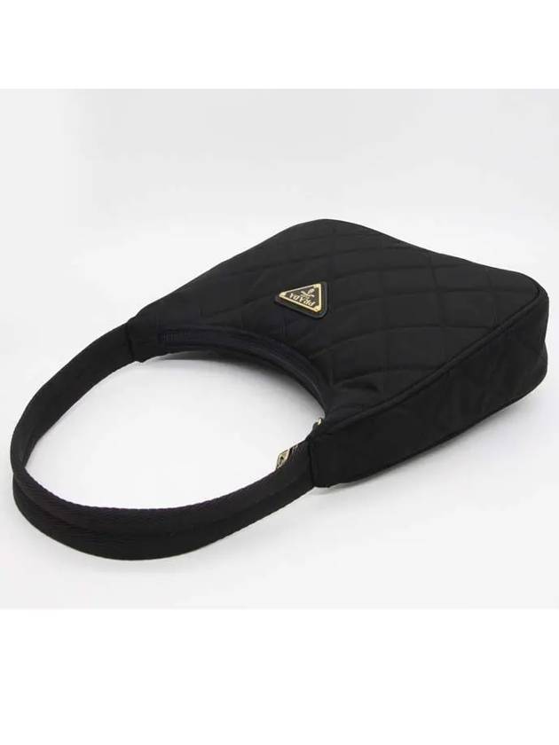 Nylon Quilted Hobo Tote Bag Black - PRADA - BALAAN 5