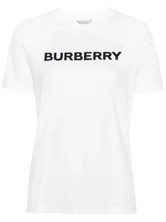 Short Sleeve T-Shirt 8080325 A1464 WHITE - BURBERRY - BALAAN 2