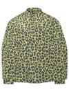 Leopard Print Short Cape Jacket Yellow - DIOR - BALAAN 2