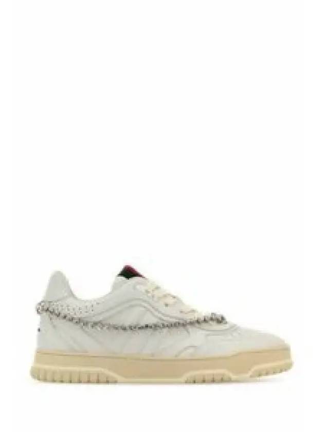 Women's Reweb Low Top Sneakers White - GUCCI - BALAAN 2