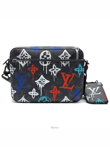 Eclipse Graffiti Trio Messenger Bag L637352 - LOUIS VUITTON - BALAAN 1