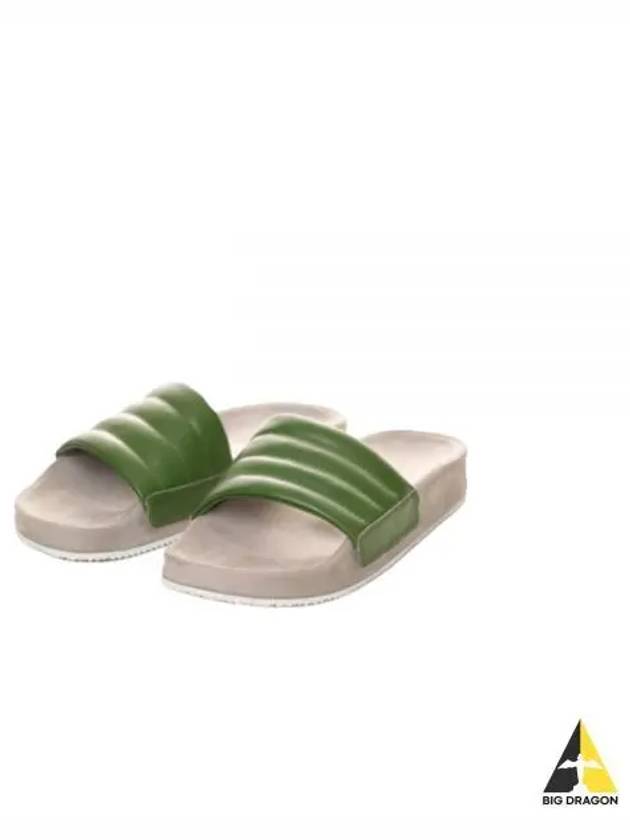 Pause Puff Sandals Slippers Green - SPALWART - BALAAN 2