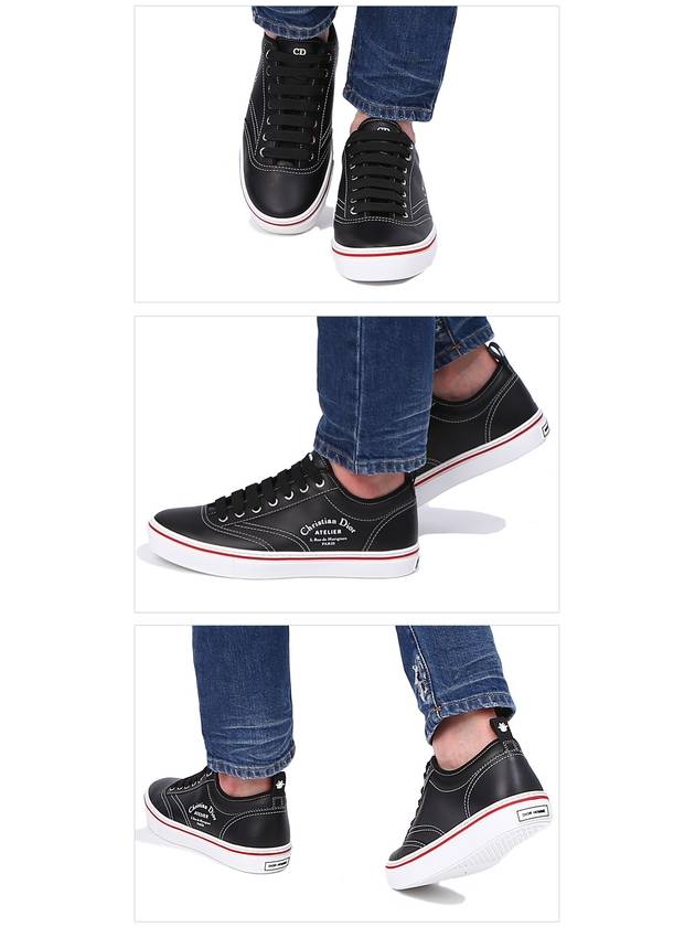 Homme Low Top Sneakers Black - DIOR - BALAAN 3