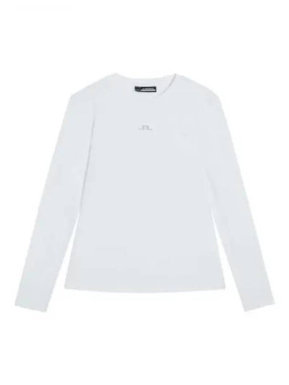 Ada Logo Print Long Sleeve T-Shirt White - J.LINDEBERG - BALAAN 2