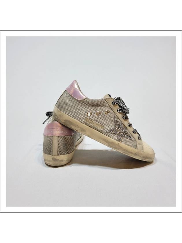 GWF00101F001611 SILCREMILPLA Women's Superstar Sneakers - GOLDEN GOOSE - BALAAN 6