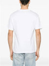 Heart Logo Cotton Short Sleeve T-Shirt White - A.P.C. - BALAAN 5