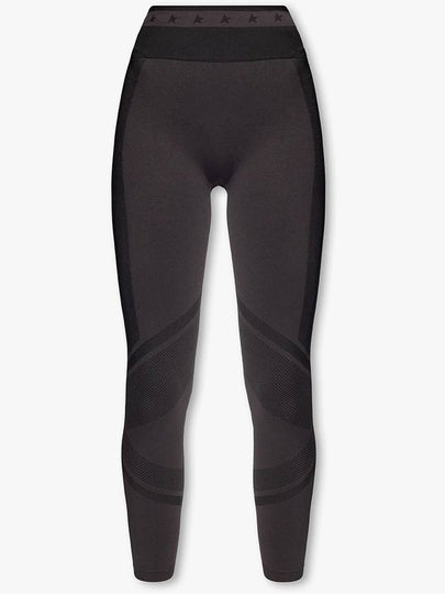 Women's Genesis Star Band LeGGings Black - GOLDEN GOOSE - BALAAN 2