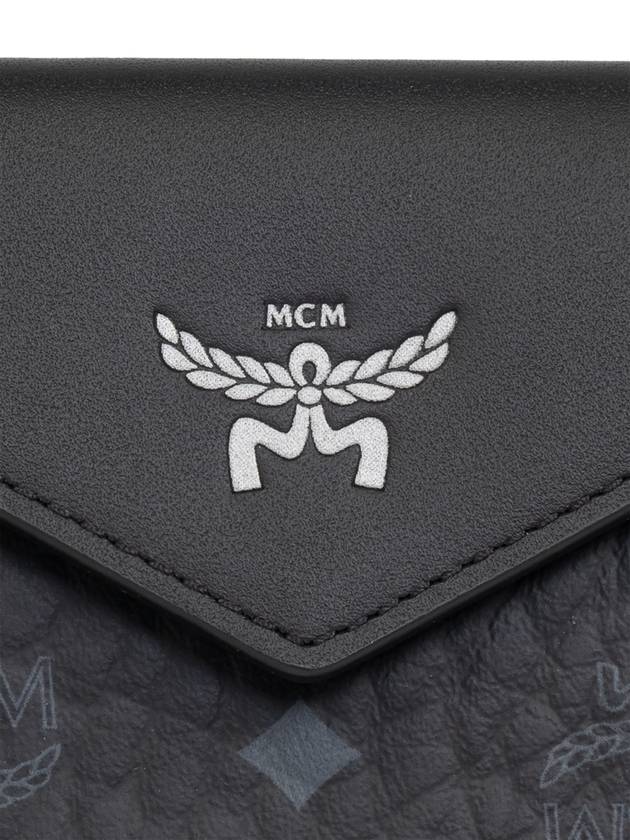 MCM Wallet With Logo, Women's, Black - MCM - BALAAN 5