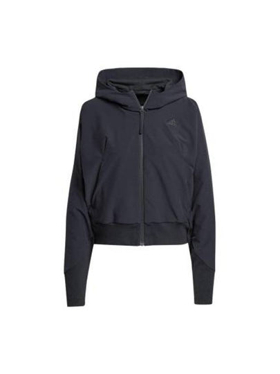 Z.N.E. Woven Zip-Up Hoodie Black - ADIDAS - BALAAN 2