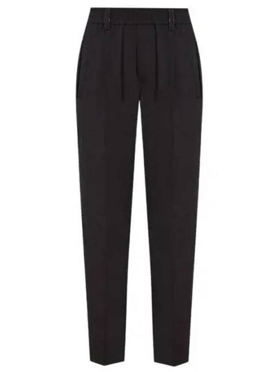 Straight Pants Black - BRUNELLO CUCINELLI - BALAAN 2