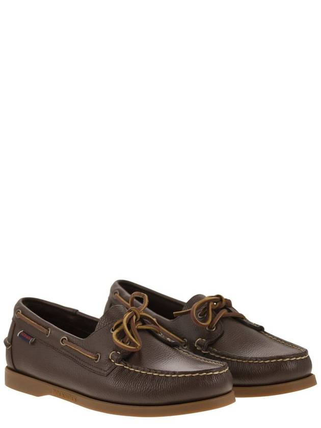 PORTLAND - Moccasin with grained leather - SEBAGO - BALAAN 4