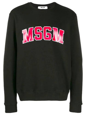 Arch logo brushed sweatshirt BLACK 2740MM178 195799 - MSGM - BALAAN 1