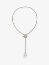 Anchor Pendant Necklace Silver Gold - JW ANDERSON - BALAAN 2