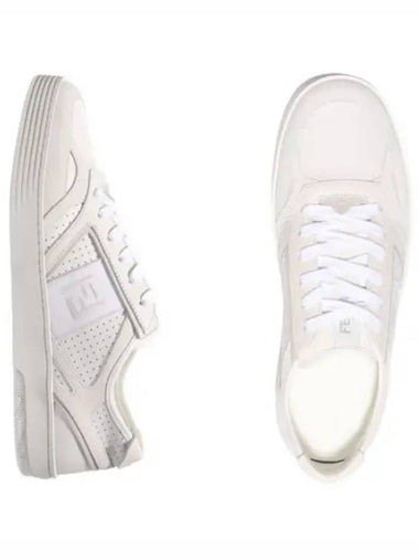 Step leather low top sneakers - FENDI - BALAAN 1