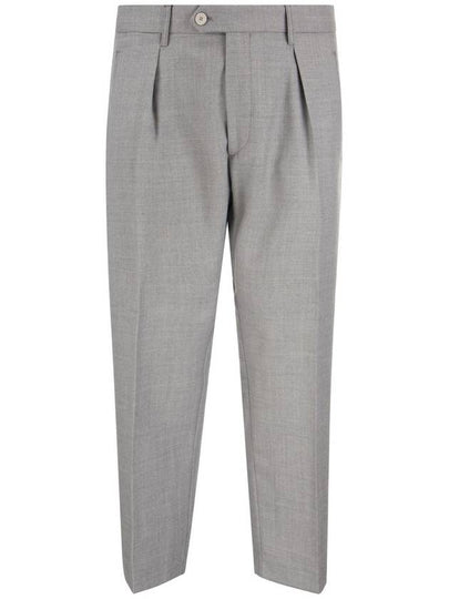 tailored straight pants gray - ETRO - BALAAN 2