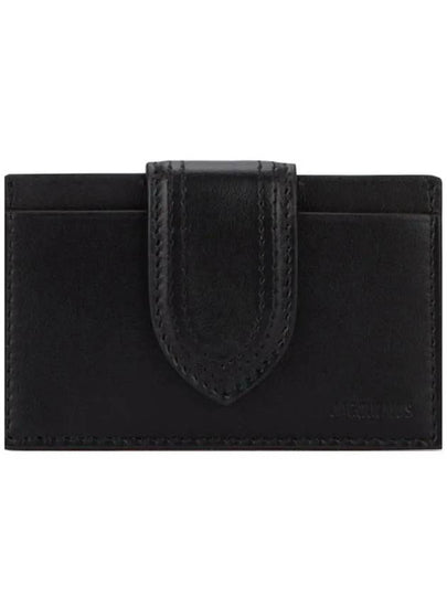 Le Porte Carte Bambino Flap Card Wallet  Black - JACQUEMUS - BALAAN 2