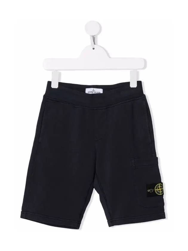 Kids Wappen Patch Training Short Pants 761661840 V0020 - STONE ISLAND - BALAAN 2