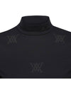 Official W MONOGRAM LOGO BASELAYER BK - ANEWGOLF - BALAAN 5