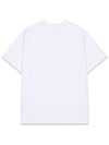 Logo Women s Soft Short Sleeve T Shirt White MCSS24HT1 3GR - MACKY - BALAAN 3