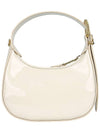 Logo Leather Hobo Shoulder Bag White - MIU MIU - BALAAN 6