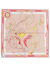 Voitures En Equilibre 45 Scarf Rose - HERMES - BALAAN 5