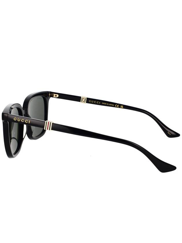 Square Frame Sunglasses Black - GUCCI - BALAAN 4