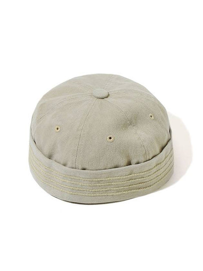 Washing Cotton Watch Cap Ivory - OGARP - BALAAN 2