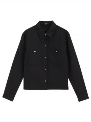 Shirt O0309508 001 Black - THEORY - BALAAN 1