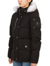 Original Threequarter Jacket White Fur Black - MOOSE KNUCKLES - BALAAN 4