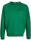 Pocket Patch Sweatshirt Dark Green - POLO RALPH LAUREN - BALAAN 1