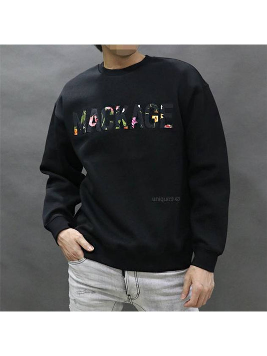 Double Face Jersey Wordmark Sweatshirt Black - MACKAGE - BALAAN 2