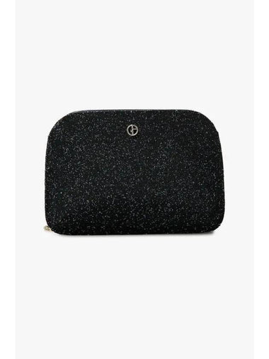 Women s Round Square Rhinestone Clutch Bag Black - GIORGIO ARMANI - BALAAN 1