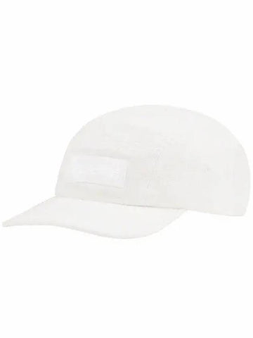 Linen Fitted Camp Cap White Hat SS22H137 WH - SUPREME - BALAAN 1