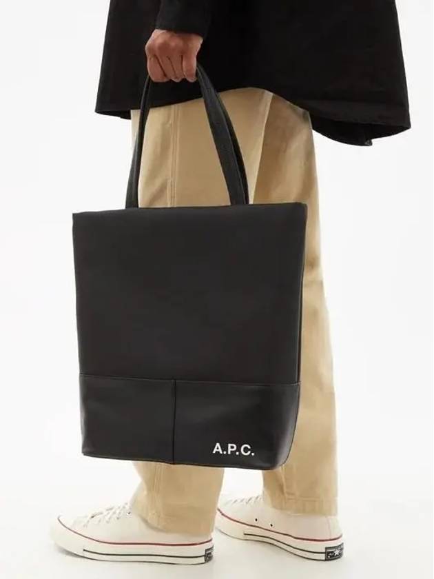 Camden logoprint technical canvas tote bag - A.P.C. - BALAAN 3