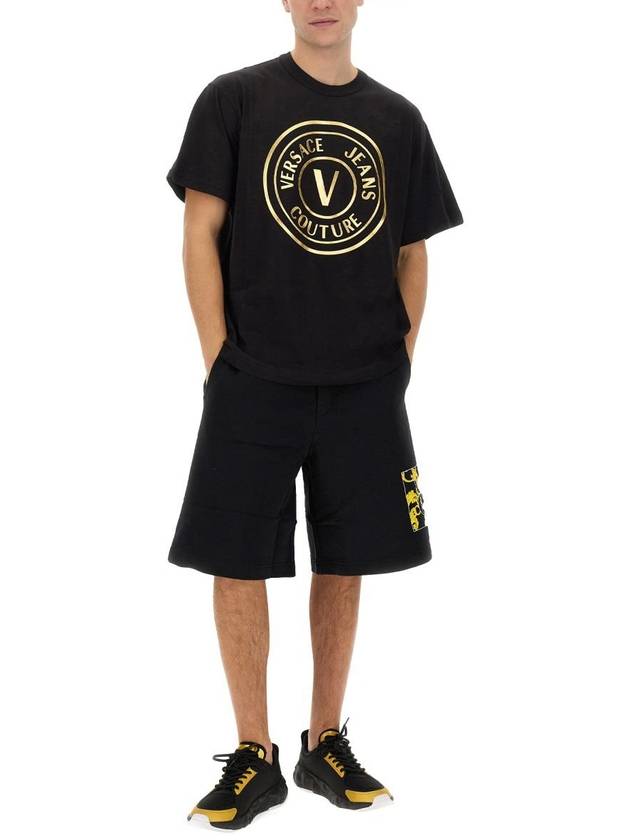 Versace Jeans Couture Bermuda With Logo - VERSACE - BALAAN 2