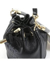 Micro Leather Mini Bucket Bag Black - MARC JACOBS - BALAAN 6