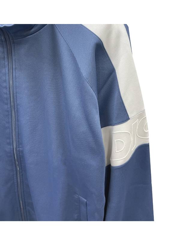 Track Zip Up Jacket Blue - DIOR - BALAAN 6