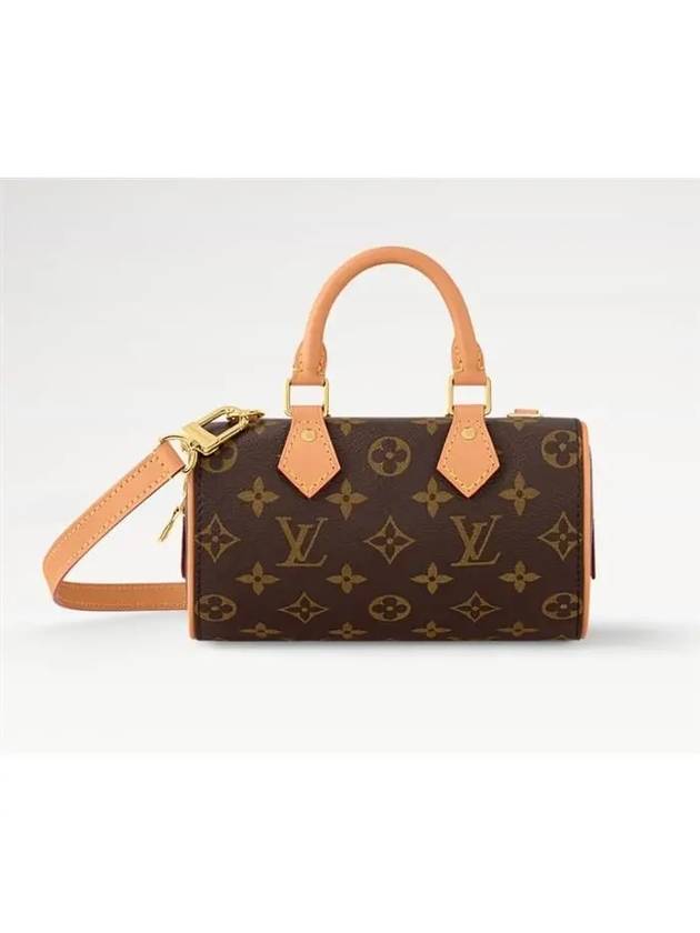 Nano Speedy Dating Monogram Tote Bag Brown - LOUIS VUITTON - BALAAN 3