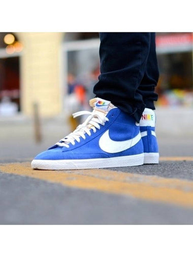 01638322401Surprise Release Limited EditionBlazer Mid Vintage Premium QSBlue White - NIKE - BALAAN 1