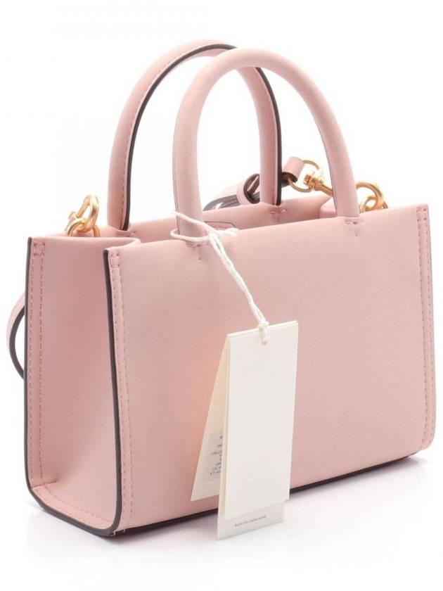 Ella Bio Mini Tote Bag Pink - TORY BURCH - BALAAN 4