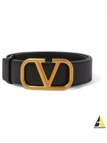 V Logo Signature Men s Belt T0Q90ECU 0NO - VALENTINO - BALAAN 1