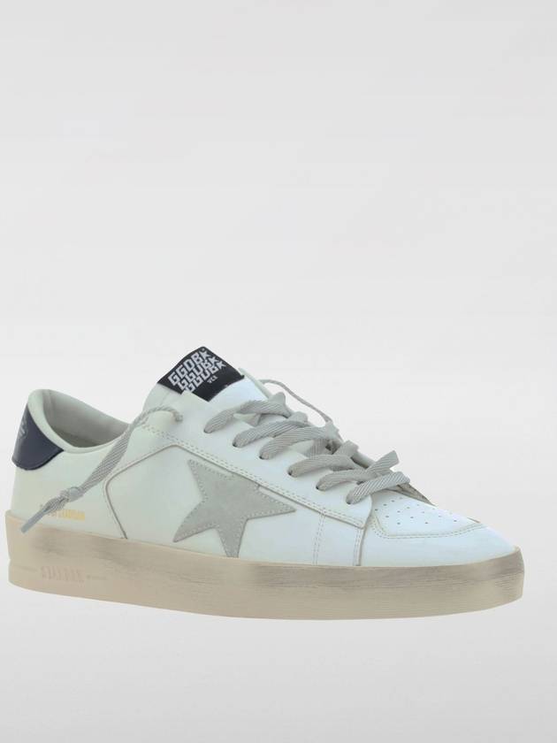 Stardan Black Tab Low Top Sneakers White - GOLDEN GOOSE - BALAAN 3