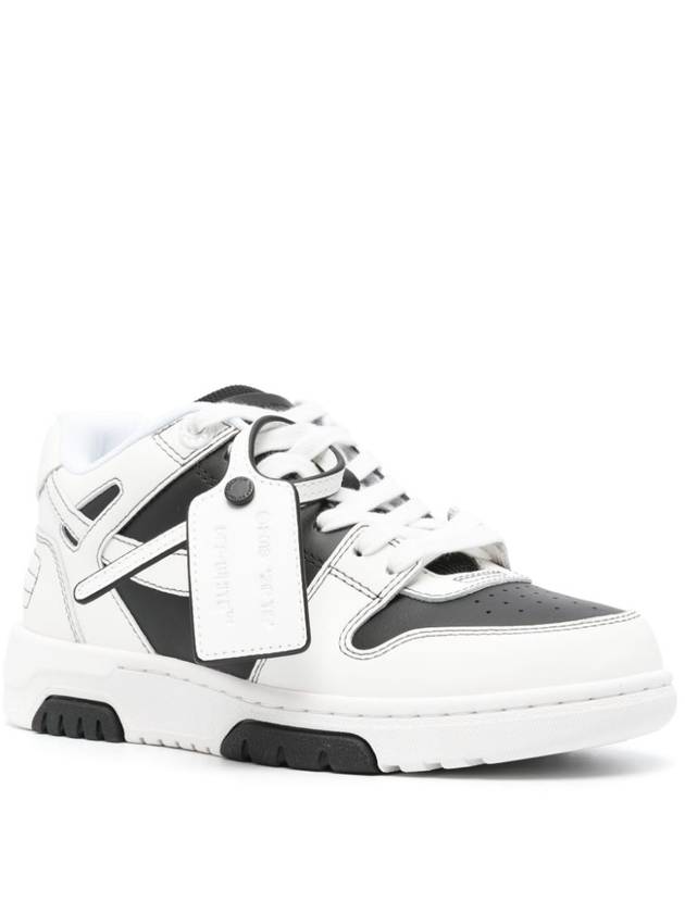 Out Of Office Low Top Sneakers White - OFF WHITE - BALAAN 4